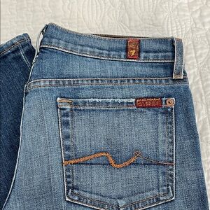 7 For All Mankind Kelly low rise bootcut jeans